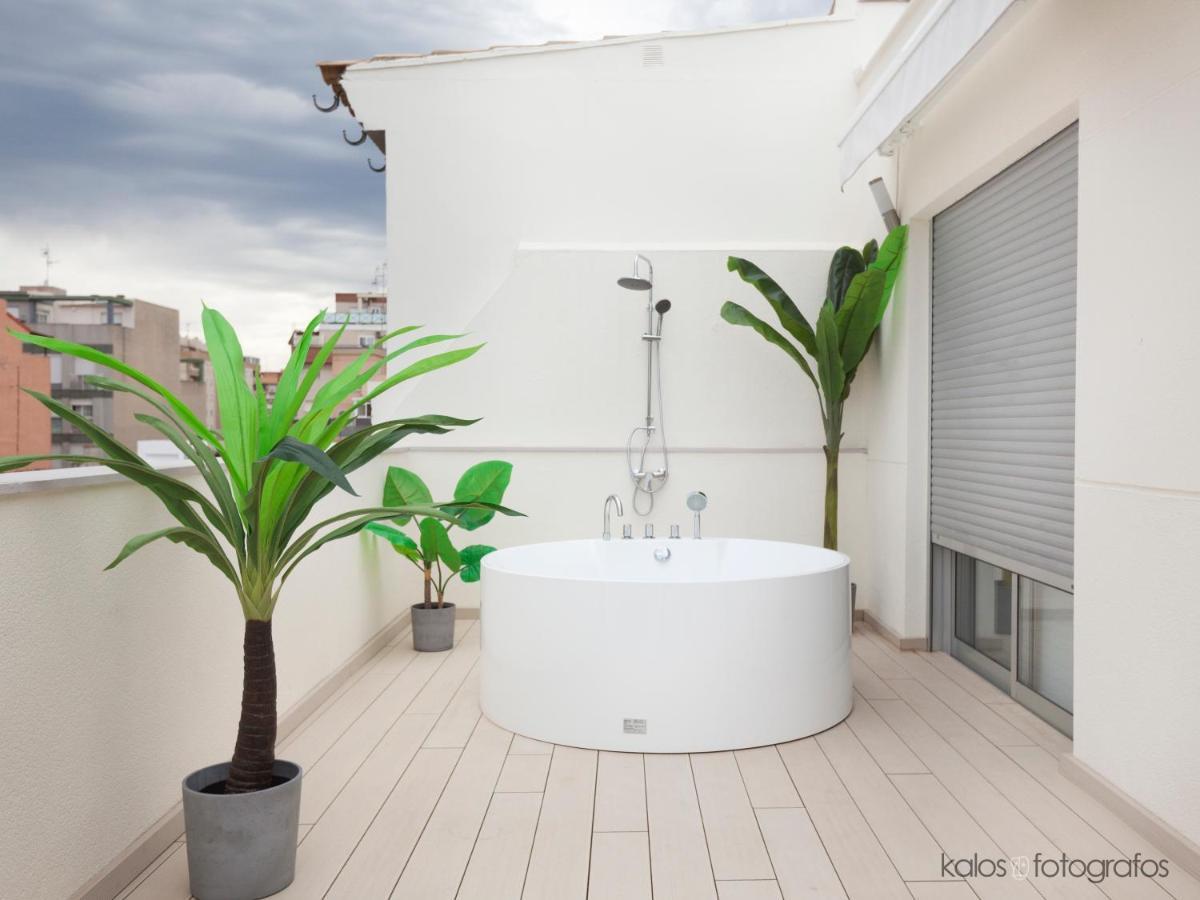 Increible ático con vistas al Mediterraneo. Wifi!! Sagunto Exterior foto